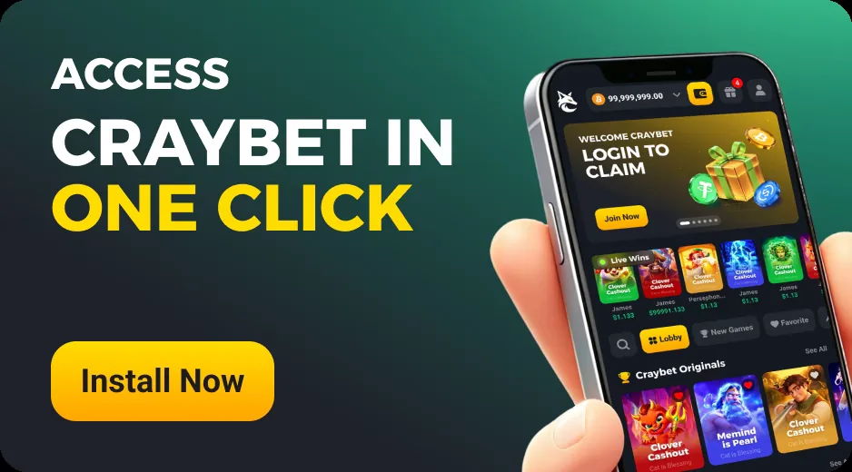 Access Craybet in one click